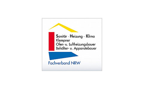 Das offizielle Logo des Fachverbandes SHK in Nordrhein-Westfalen